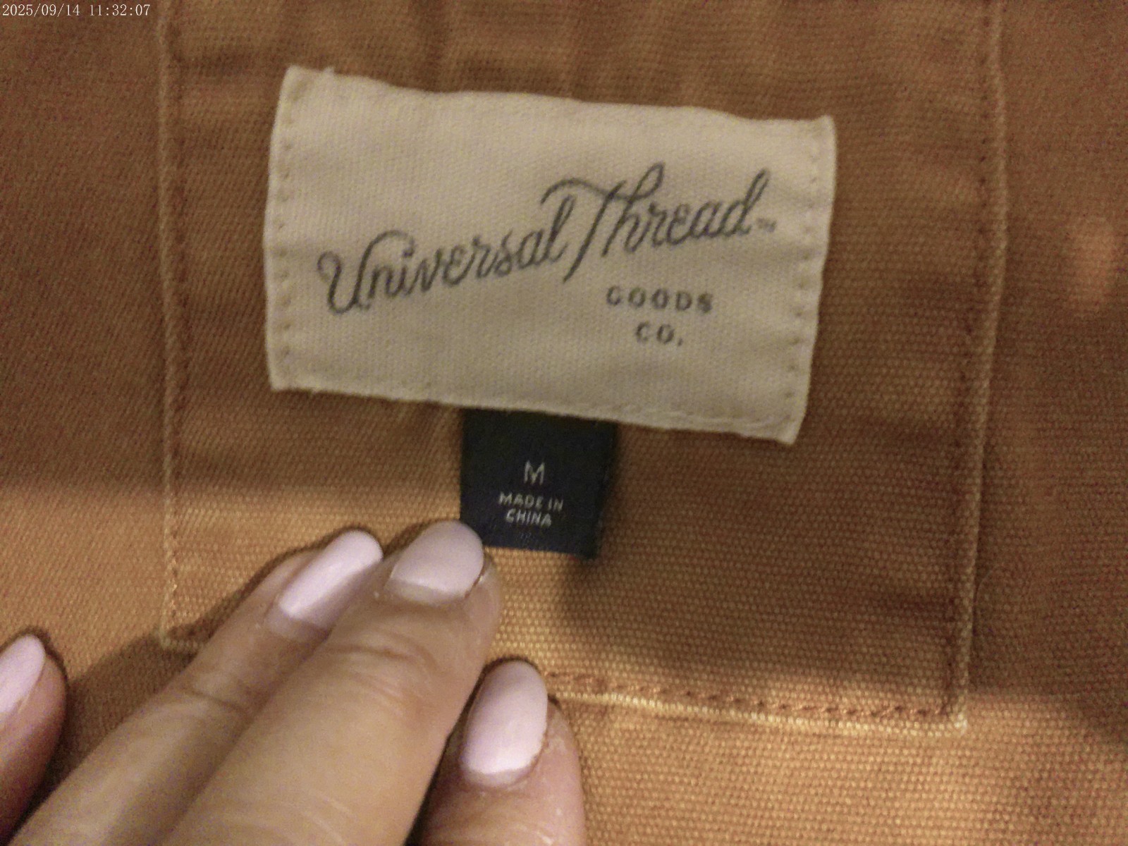 Universal Thread Utility Dark Mustard Full Zip Ho… - image 5