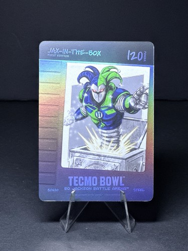 Battle Arena Tecmo Bowl Jax-in-the-Box Jaxon Smith-Njigba BLOW ON IT STEEL BF