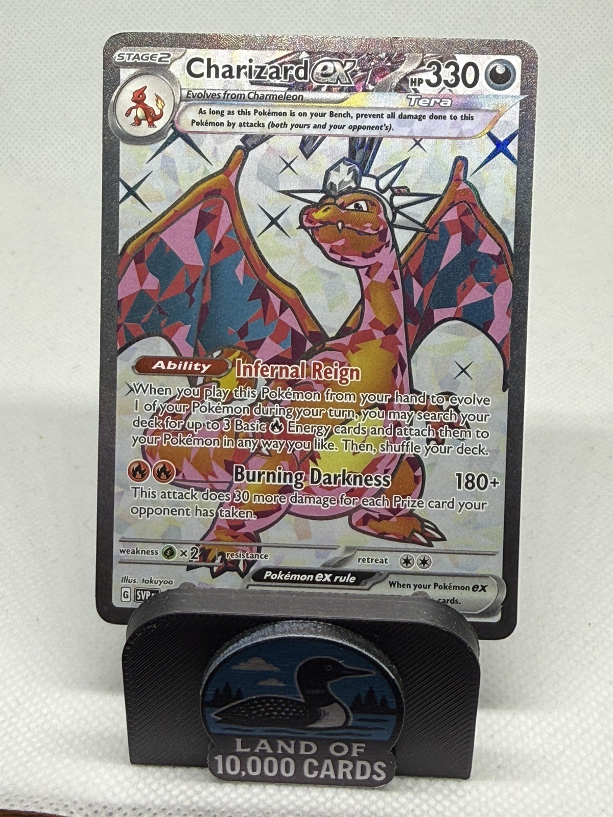 Charizard ex Holofoil Promo SVP 056 LP