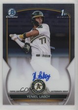 2023 Bowman Chrome Prospect Auto Yeniel Laboy #CPA-YLY Auto 1l2z