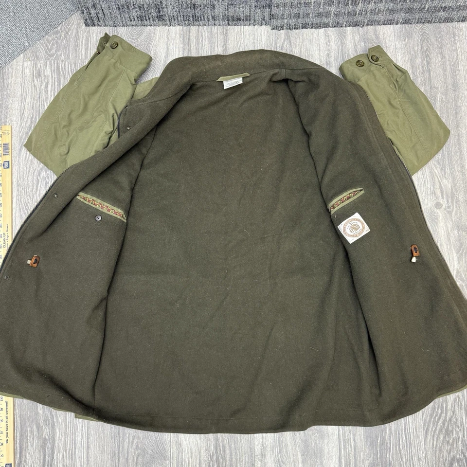 J. Abrigo utilitario Press Field Chore forrado de lana chaqueta de granero para hombre talla grande Foto 3 de 4