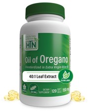 Oil of Oregano 120 Mini-Softgels  Wild Harvested  120 Count Pack 1 
