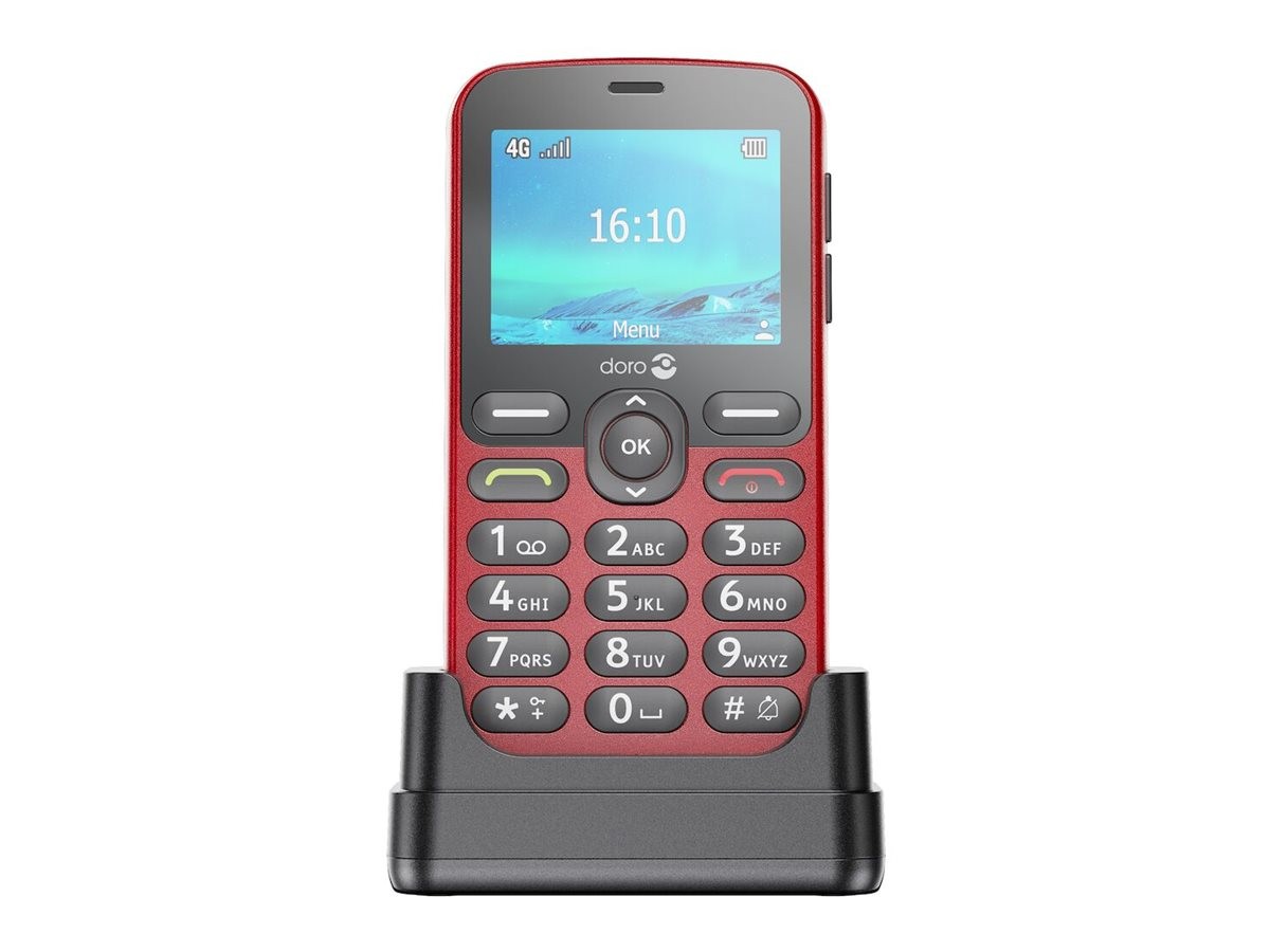 Doro 1880 ohne Netzteil rot Cellulare 240 Pixel 320 Pixel 0,3 Mp LTE 380543