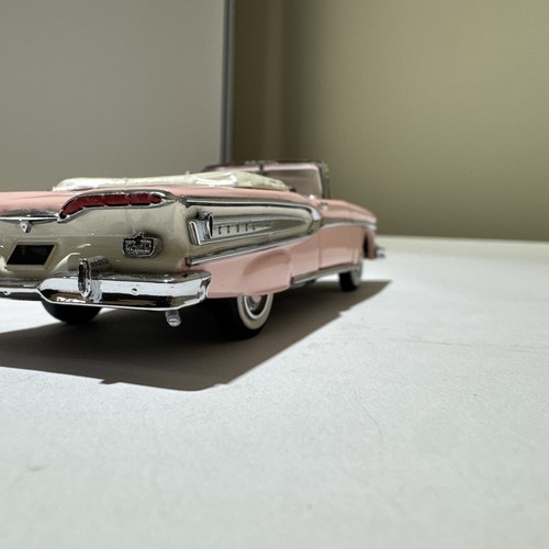 Franklin Mint 1:43 1958 Edsel Citation Convertible Pink Diecast Car B11KC72 - Picture 11 of 19