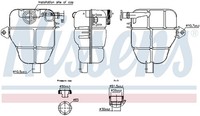 Nissens AusgleichsbehäLter KüHlmittel ** First FIT ** 996218 1 Liter Kunststoff