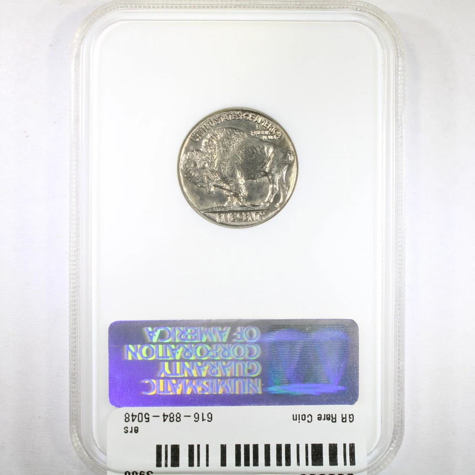 1937 5C NGC/Gold CAC MS65 - Buffalo Nickel - Image 2 of 4