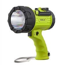 Rechargeable Spotlight Flashlight with 2000,000 High Lumen LED, Fluorescent