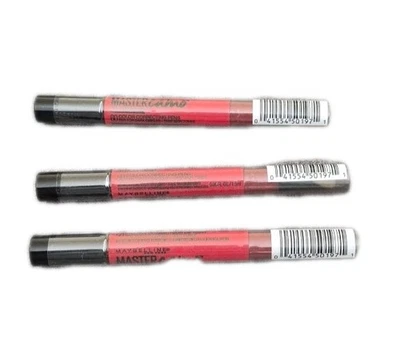 MAYBELLINE MASTER CAMO COLOR CORRECTING PENS 60 RED FOR DARK CIRCLE SEALED 3PACK - Image 1 of 2