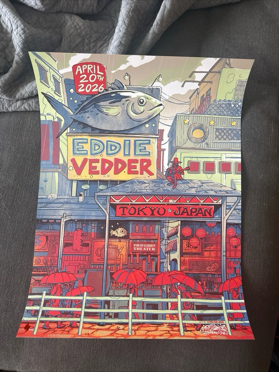 Eddie Vedder Poster for sale | eBay