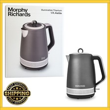 Morphy Richards 108022 Illumination 1.7L Jug Kettle Stainless Steel Rap 3000W