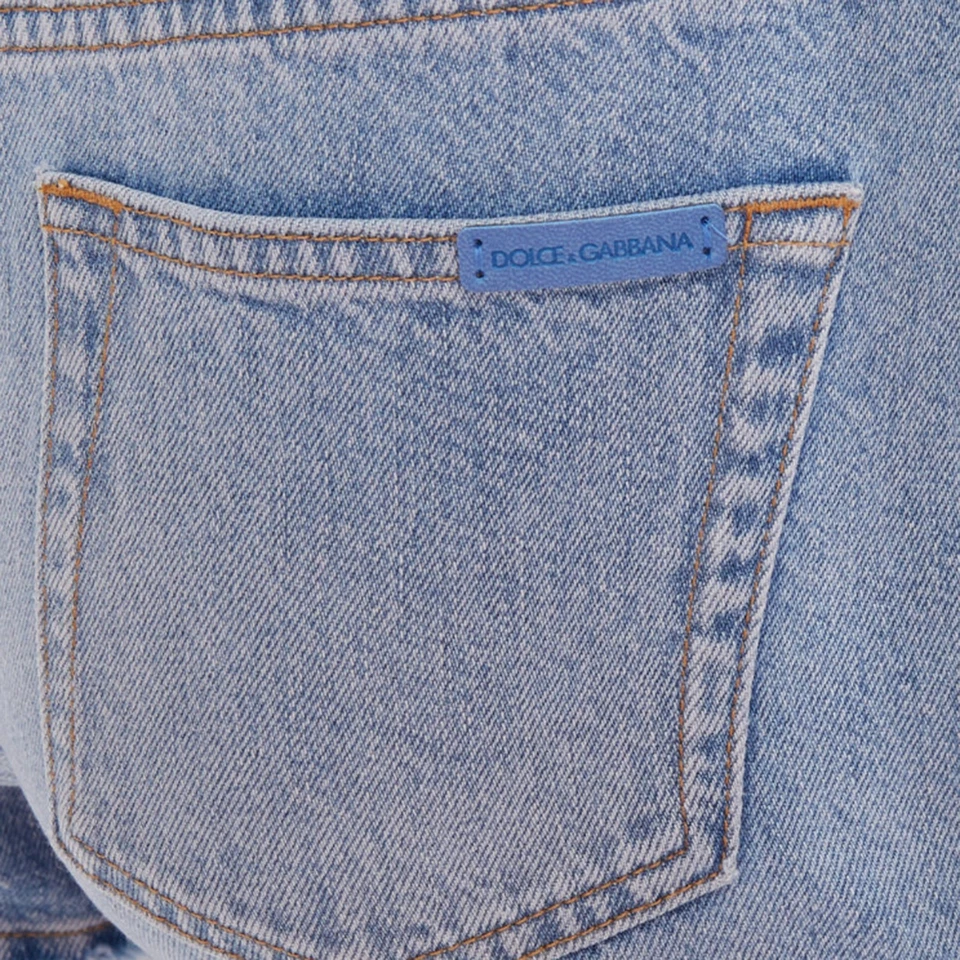 Pantalones Cortos Dolce Gabbana Lavado Logo Etiqueta Corte Tiro Alto It38 Xs Mujer Bl Talla 38 Foto 2 de 4