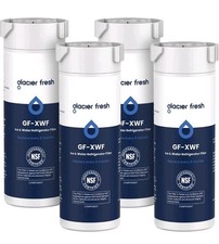 4pack Glacier Fresh GF-XWF Refrigerator Water Filter For GE XWF NSF Sealed 