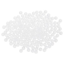 200Pcs Raised Panel Cabinet Door Spacers, 3/16"(5mm) Ball Stabilizers, White