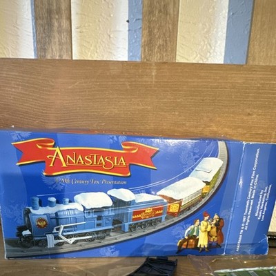 Equity Marketing Anastasia Model Train Starter Set 1997 Locomotive Box Car