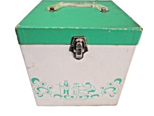 45 RPM RECORD CARRY CASE Large Vintage Platter Pak 752 Very Good Condition