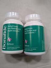 2pack Bonafide Relizen Swedish Flower Pollen Extract 60 Tablets Hot Flash 08/26