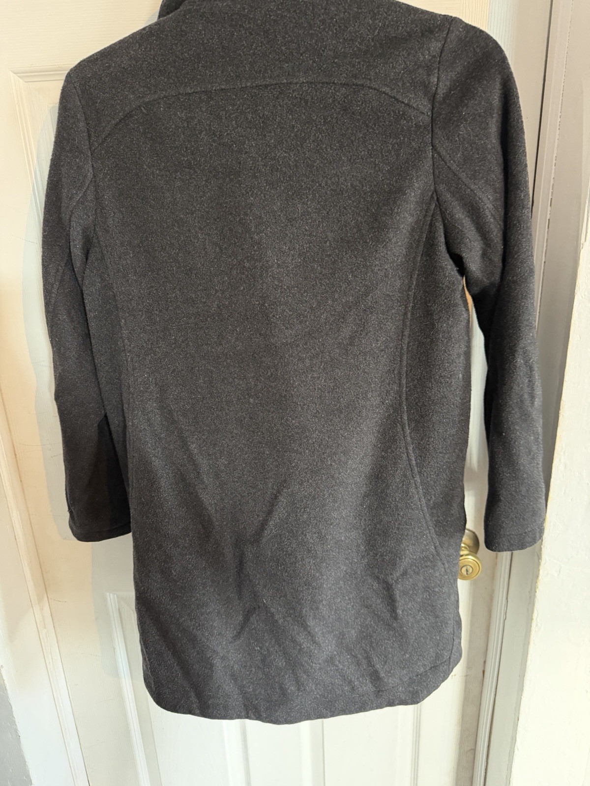 Pendleton Cascade Wool Coat Women’s Small Charcoa… - image 3