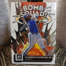 VLADIMIR GUERRERO JR 2022 Donruss Optic Bomb Squad Toronto Blue Jays #BS-2