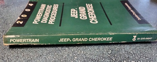 2004 Jeep Cherokee Powertrain Diagnostic Procedures FACTORY Manual OEM - Picture 3 of 7