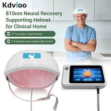 810nm 4 Zone NIR Light Therapy Helmet For Stroke Alzheimer Depression 448 Diodes