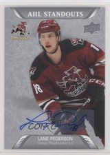2020-21 Upper Deck AHL Standouts Auto Lane Pederson #244 Auto yc8