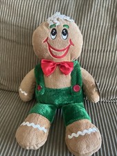 Dan Dee Gingerbread Boy Christmas Holiday Plush 15 inch NWTS
