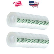 Transparent Tape Refills 16 Rolls 3/4" x 1000" 1" Core Clear Office School Craft