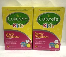 Culturelle Probiotics Kids 2 Packs(30 Chewable Tablets each) Exp:01/26