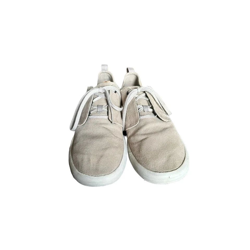 Merrell Vibram Men's Beige Canvas Loafer Shoes J12271 Size 11 - Изображение 2 из 4