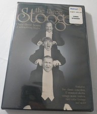 The Three Stooges - DVD -  Shemp Howard, Larry Fine, Moe Howard, Curly. New.  