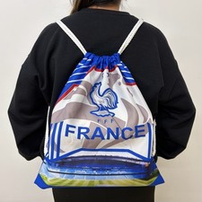 France FIFA World Cup Drawstring Bag Soccer Football Sports Bag New