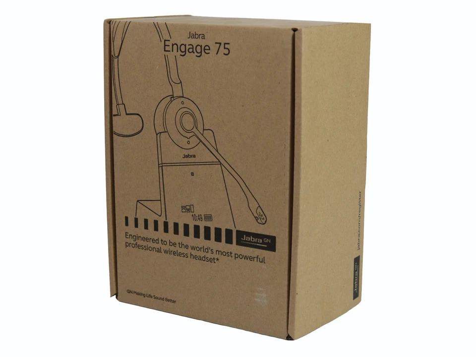 Jabra Wireless Headset Engage 75 Mono 9556-583-111 Bluetooth DECT New - Bild 4 von 4