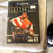 Ubisoft Rocky Nintendo GameCube Rated T Multiplayer Boxing Fighting Disc & Case