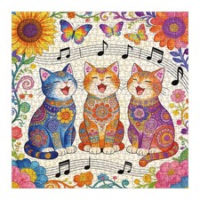 Magic Forest Garden Concert 1000 Piece Jigsaw Puzzle for Adults