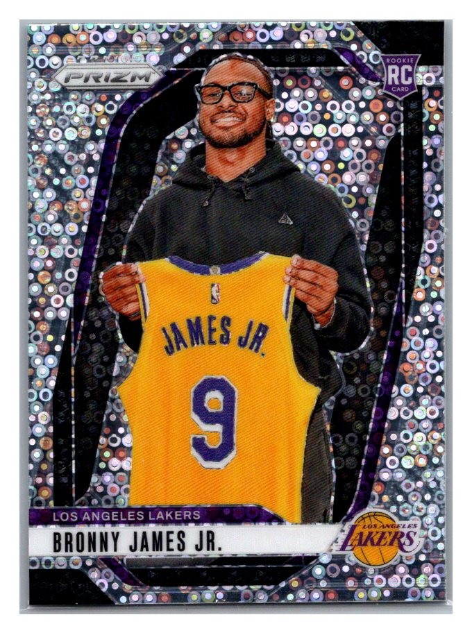 2024-25 Panini Prizm Bronny James Jr. #243 RC Rookie Fast Break Variation TD0318