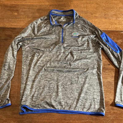 Colosseum University of Florida Gators Long Sleeve ¼ Zip Pullover M