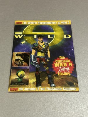 Wild 9 PS1  Playstation Die Offizielle Wild 9 Lösung Interplay Rapide Heft