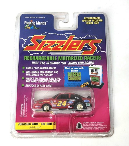 Coche de colección 1997 Playing Mantis SIZZLERS Jeff Gordon #24 Jurassic Park NASCAR - Imagen 1 de 6
