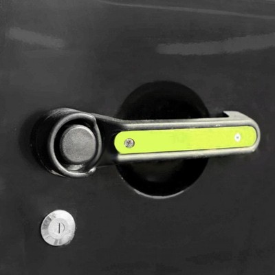 For Jeep Wrangler JK 2018 Steinjager J0046710 Gecko Green Door Handle Trim