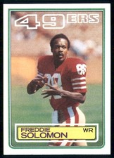 1983 Topps - Freddie Solomon #172