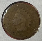 1865 US Indian Head Cent! Lower Grade! Civil War Days! Old US Coin!
