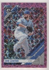 2019 Panini Donruss Optic Pink Velocity Prizm 122/199 Jon Lester #108 y8h