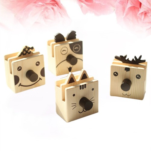 Multifunctional Pen Spectacle Holder Wood Eyeglass Pencil Rack Cartoon - 第 9/12 張圖片