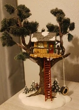 Dept 56 "Treetop Tree House" Original Snow Village  #55344  Retired 2004