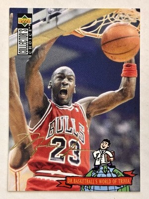 1994-95 Upper Deck Collector's Choice Michael Jordan Gold Signature #402 Bulls