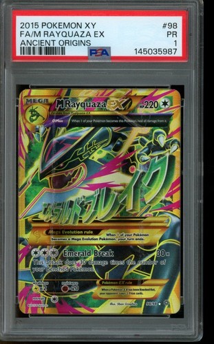 M Rayquaza-EX graded PSA 1 for sale on eBay