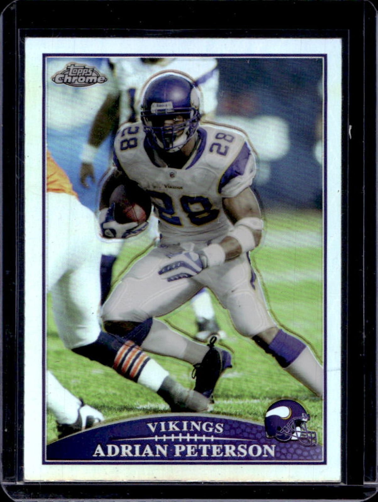 2009 Topps Chrome Adrian Peterson Refractor #TC28 Vikings