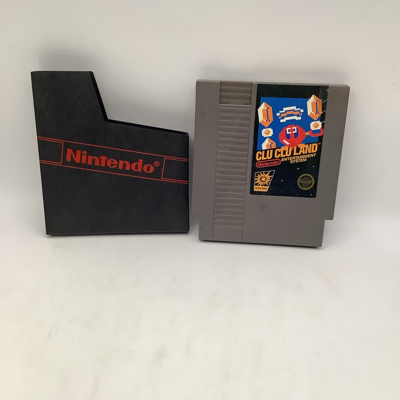 Clu Clu Land NES Nintendo Entertainment System 1984 Tested 5 Screw Cartridge