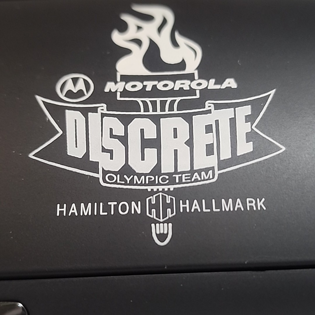 Motorola Discrete Hamilton Hallmark Olympic Team portable clock radio NEW IN BOX