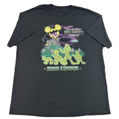 Y2K Disney T Shirt Mickeys Not So Scary Halloween Party 2008 Magic Kingdom 2XL